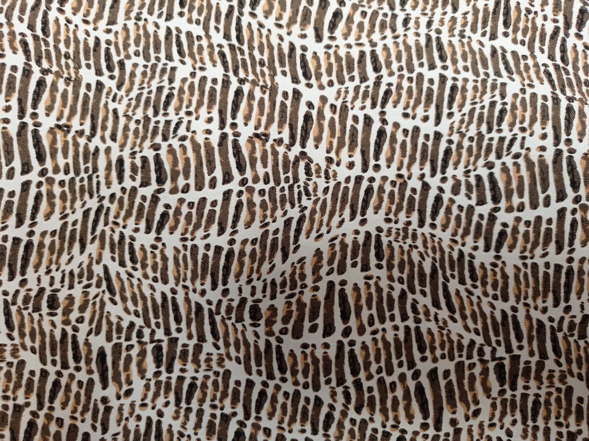 Bengalin Stretch in ecru, schwarz, braun für Hosen, Röcke, Kleider - Modemeter Stoffmarkt Trier   modemeter.de