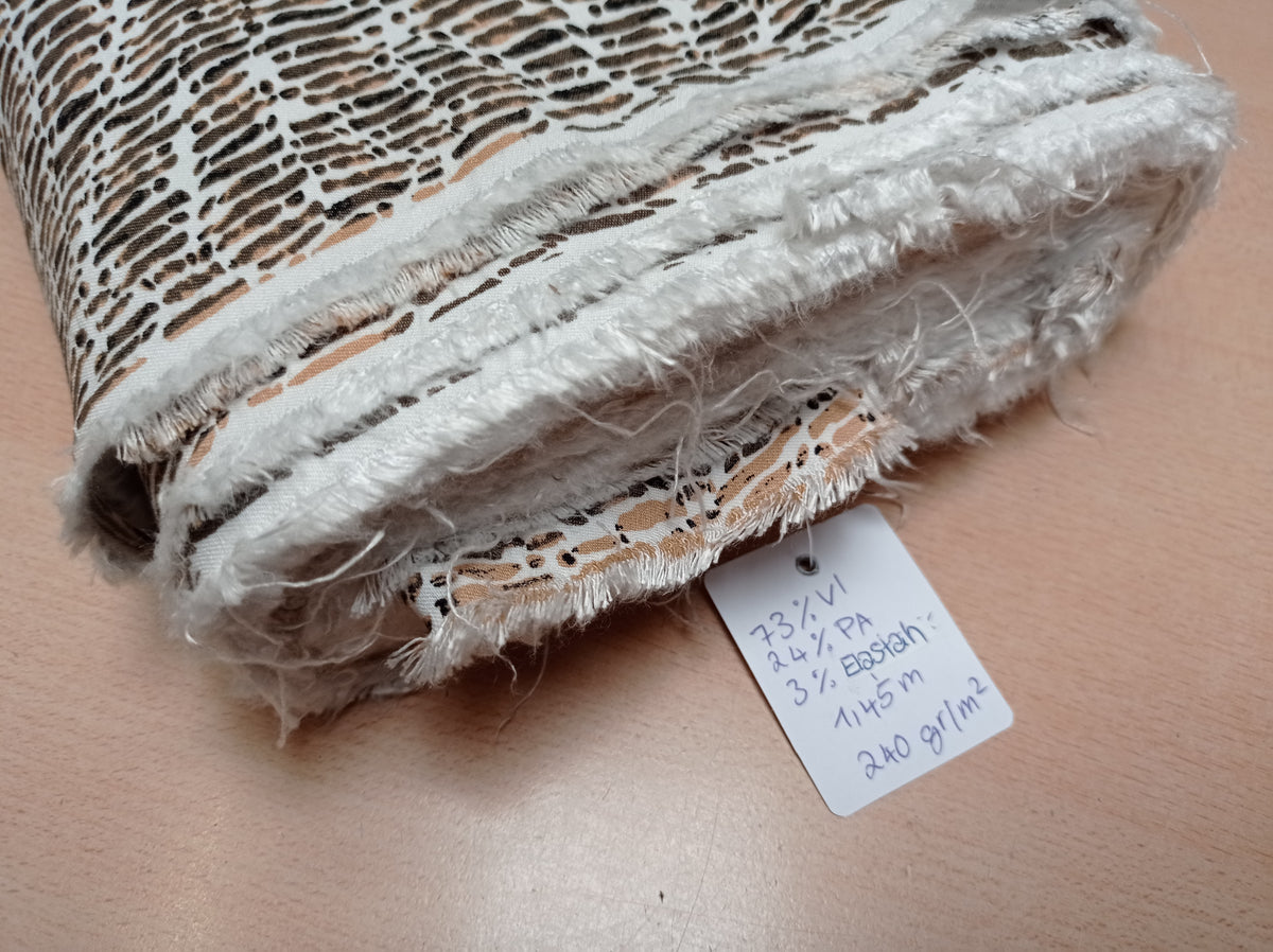 Bengalin Stretch in ecru, schwarz, braun für Hosen, Röcke, Kleider - Modemeter Stoffmarkt Trier   modemeter.de