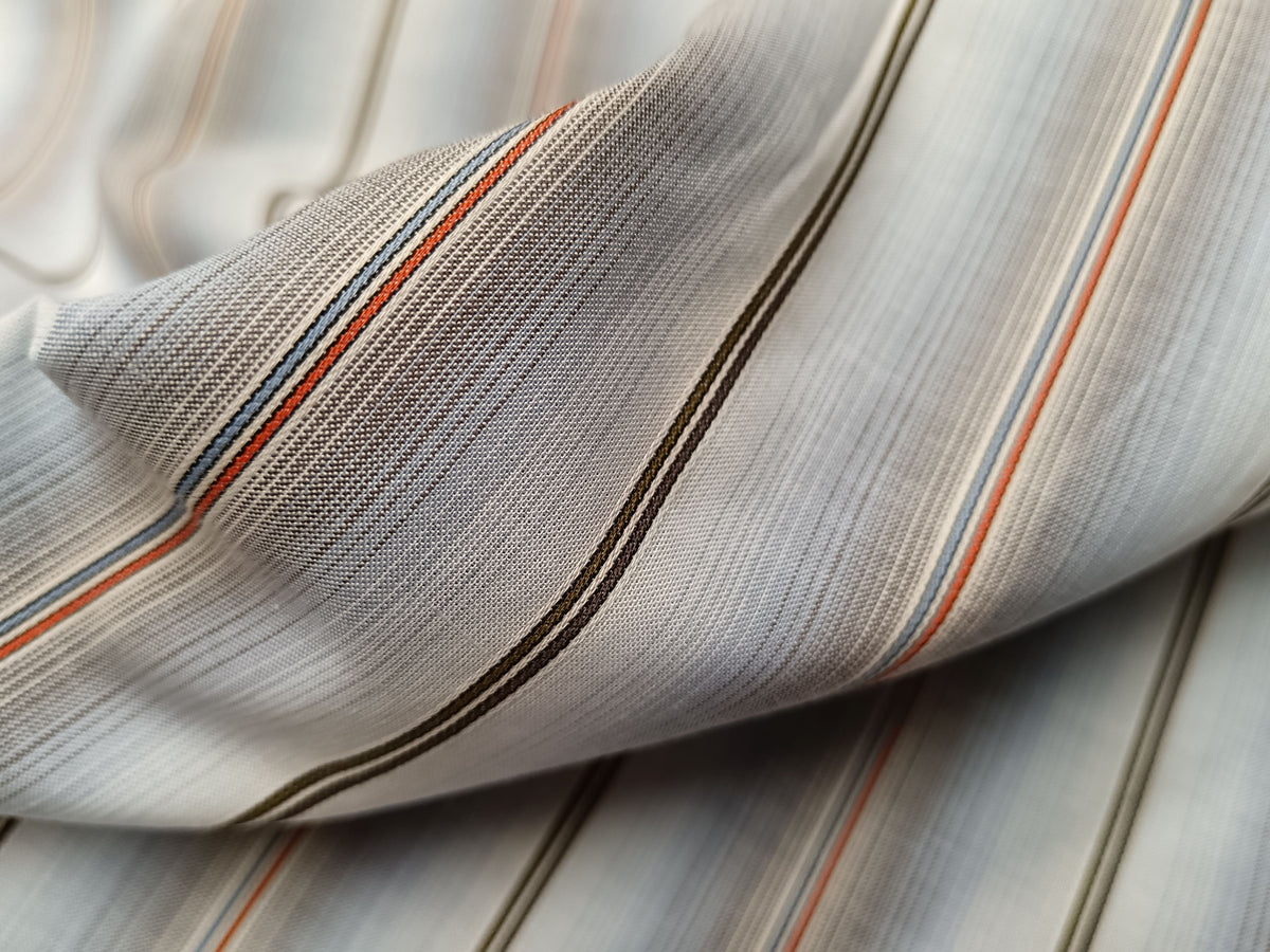 Leichter, fein gekämmter Hemdenstoff für Sommerhemden aus Baumwoll Voile - Modemeter Stoffmarkt