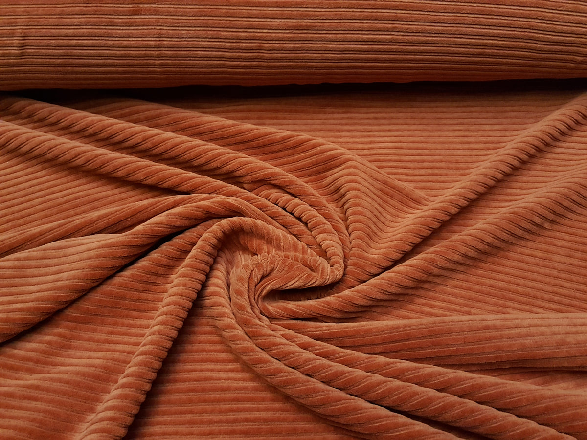 Elastischer Jersey Cord in verschiedenen Farben aus Baumwolle - Mischgewebe - Modemeter Stoffmarkt Trier   modemeter.de
